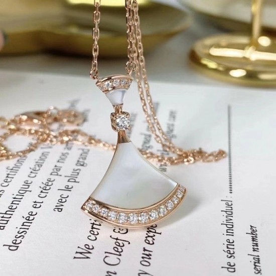 Bvlgari Divas' Dream Necklace Collection | Large Double Motif | Natural Stone & Diamond