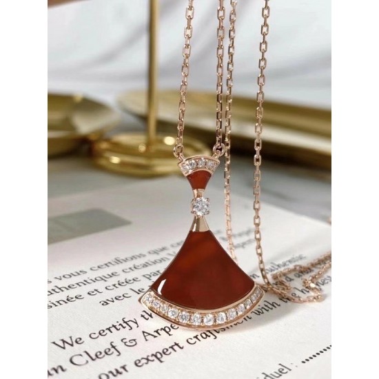 Bvlgari Divas' Dream Necklace Collection | Large Double Motif | Natural Stone & Diamond