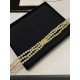 Chanel 24A Haute Couture Button Double-C Pearl Waist Chain