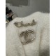 Chanel 25B Hollow Letter & Star Crystal Brooch