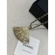Chanel 25K Vintage Fan Pendant Necklace
