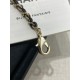 Chanel 25K Vintage Fan Pendant Necklace