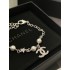 Chanel 25S Silver Star Charm Bracelet