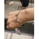 Chanel 25S Silver Star Charm Bracelet