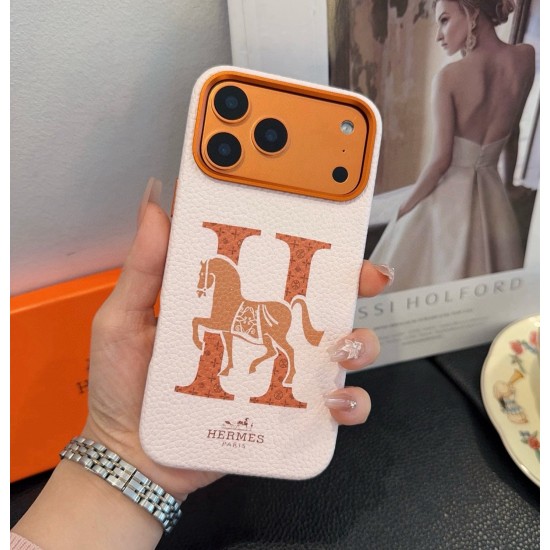 Hermès Togo Leather iPhone Case | New Collection for iPhone