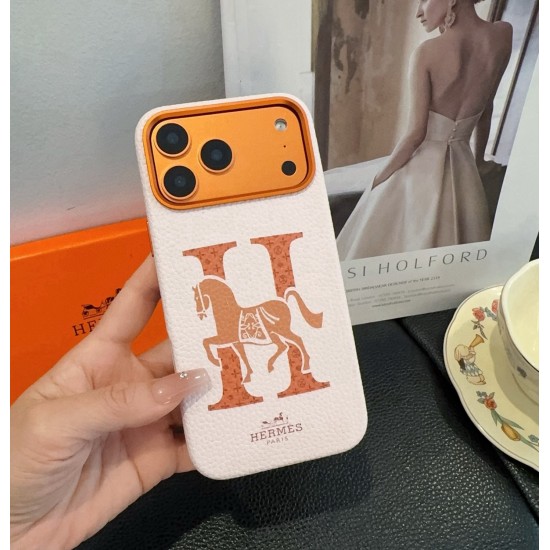 Hermès Togo Leather iPhone Case | New Collection for iPhone