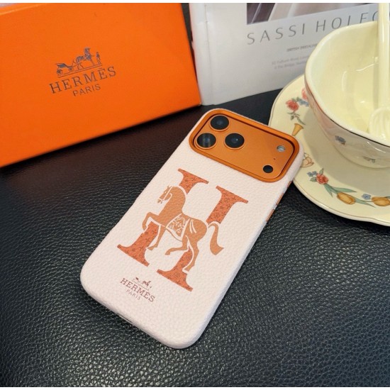 Hermès Togo Leather iPhone Case | New Collection for iPhone