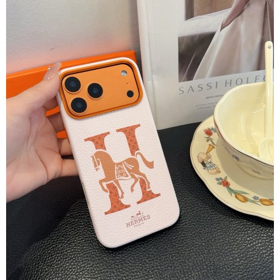 Hermès Togo Leather iPhone Case | New Collection for iPhone