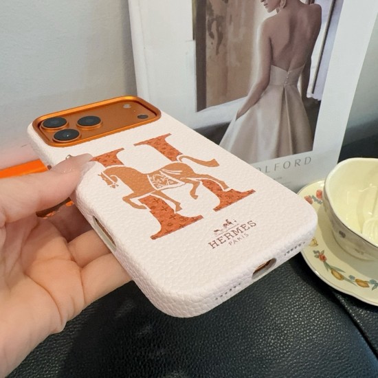 Hermès Togo Leather iPhone Case | New Collection for iPhone