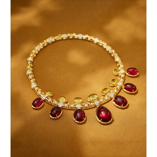 Louis Vuitton Seeds Hollow Art Choker Necklace jewery