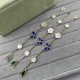 VCA Lucky Alhambra Multi-Motif Bracelet | Butterfly, Leaf & Flower