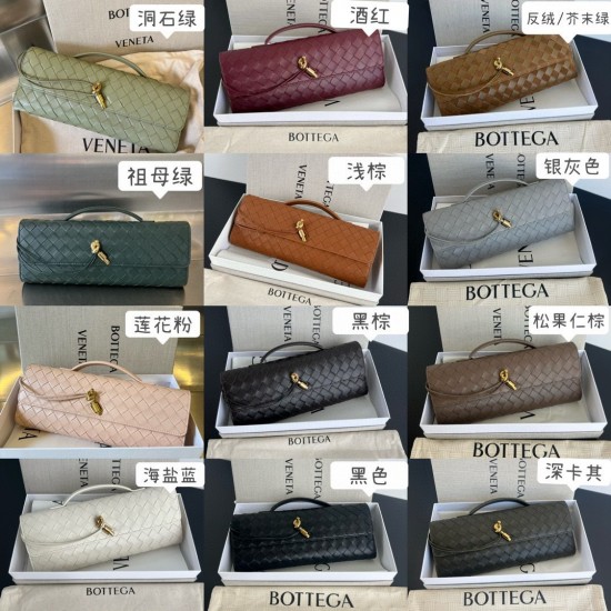Bottega Veneta Andiamo Clutch (741511) - 35+ Colors Available