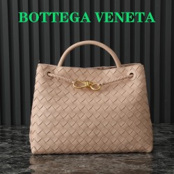 Bottega Veneta Medium Andiamo Bag - Beige - Intrecciato Nappa Leather Tote