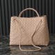 Bottega Veneta Medium Andiamo Bag - Beige - Intrecciato Nappa Leather Tote