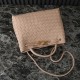 Bottega Veneta Medium Andiamo Bag - Beige - Intrecciato Nappa Leather Tote