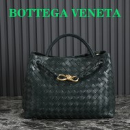 Bottega Veneta Medium Andiamo Bag - Green - Intrecciato Nappa Leather Tote