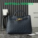 Bottega Veneta Medium Andiamo Bag - Blue - Intrecciato Nappa Leather Tote