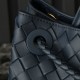 Bottega Veneta Medium Andiamo Bag - Blue - Intrecciato Nappa Leather Tote