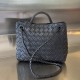Bottega Veneta Medium Andiamo Bag - Blue - Intrecciato Nappa Leather Tote