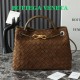 Bottega Veneta Medium Andiamo Bag - Brown - Intrecciato Nappa Leather Tote
