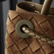 Bottega Veneta Medium Andiamo Bag - Brown - Intrecciato Nappa Leather Tote