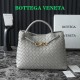 Bottega Veneta Medium Andiamo Bag - Grey - Intrecciato Nappa Leather Tote