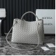Bottega Veneta Medium Andiamo Bag - Grey - Intrecciato Nappa Leather Tote