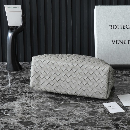 Bottega Veneta Medium Andiamo Bag - Grey - Intrecciato Nappa Leather Tote