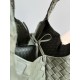 B*V Campana Small Double-Sided Woven Leather Shoulder Bag - Green