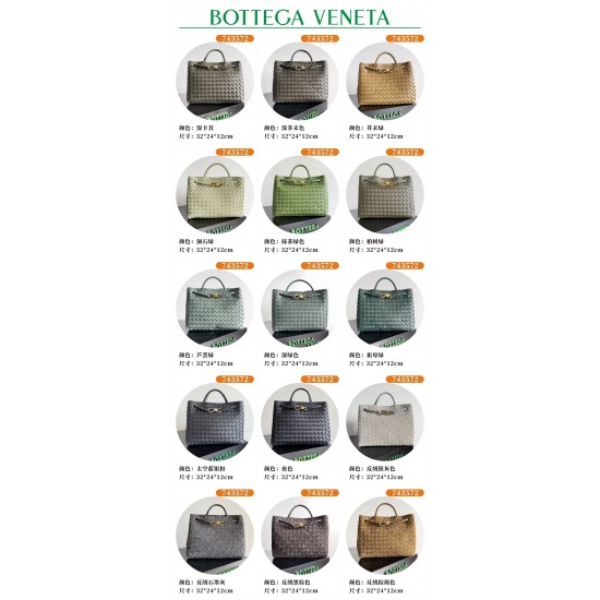 Bottega Veneta Medium Andiamo Bag (743572) - 63+ Colors Available
