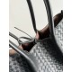 B*V Pinacoteca Medium — Hand-Woven Reversible Tote- Black