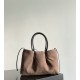 B*V Pinacoteca Medium — Hand-Woven Reversible Tote- Black