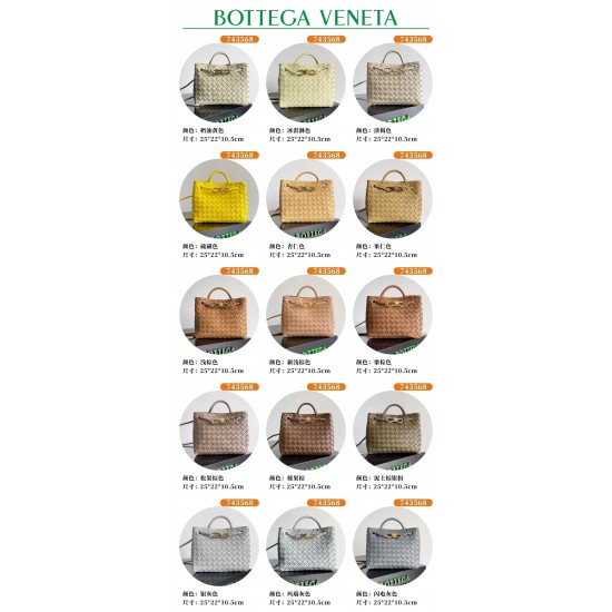 Bottega Veneta Small Andiamo Bag (743568) - 65+ Colors Available