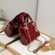 Dior Patent Cannage Mini Lady Dior Red in Golden Hardware [Budget Edition]