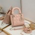 Dior Patent Cannage Mini Lady Dior Pink [Budget Edition]