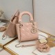 Dior Patent Cannage Mini Lady Dior Pink [Budget Edition]