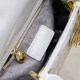 Dior Patent Cannage Mini Lady Dior White [Budget Edition]