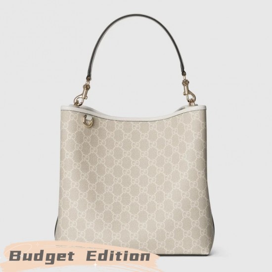 Gucci Emblem bucket bag Off white- Medium [Budget Edition]