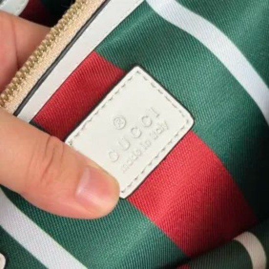 Gucci Emblem bucket bag Off white- Medium [Budget Edition]