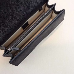 Gucci DIONYSUS Black Leather Small Shoulder Bag [Budget Edition]
