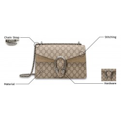 Gucci DIONYSUS rectangular bag [Budget Edition]