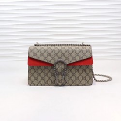 Gucci DIONYSUS GG Shoulder Bag Red