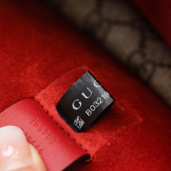 Gucci DIONYSUS GG Shoulder Bag Red