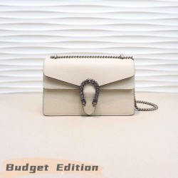 Gucci DIONYSUS White Leather Small Shoulder Bag [Budget Edition]