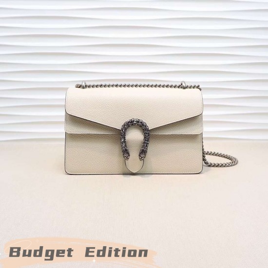 Gucci DIONYSUS White Leather Small Shoulder Bag [Budget Edition]