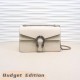 Gucci DIONYSUS White Leather Small Shoulder Bag [Budget Edition]
