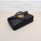 Gucci GG Marmont Small Shoulder Bag Black [Budget Edition]