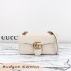Gucci Marmont Small Shoulder Bag  white [Budget Edition]
