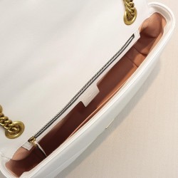 Gucci Marmont Small Shoulder Bag  white [Budget Edition]