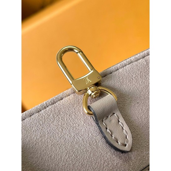 LV Monogram Canvas Onthego MM Dove Gray [Budget Edition]